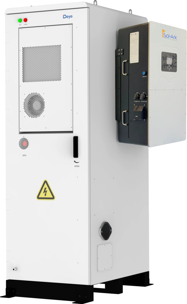 Deye FL/FH 60kWh LFP Battery Cabinet – High-Capacity, Scalable Energy Storage, compatible with SOL-ARK 30KW/60KW inverter - Image 3