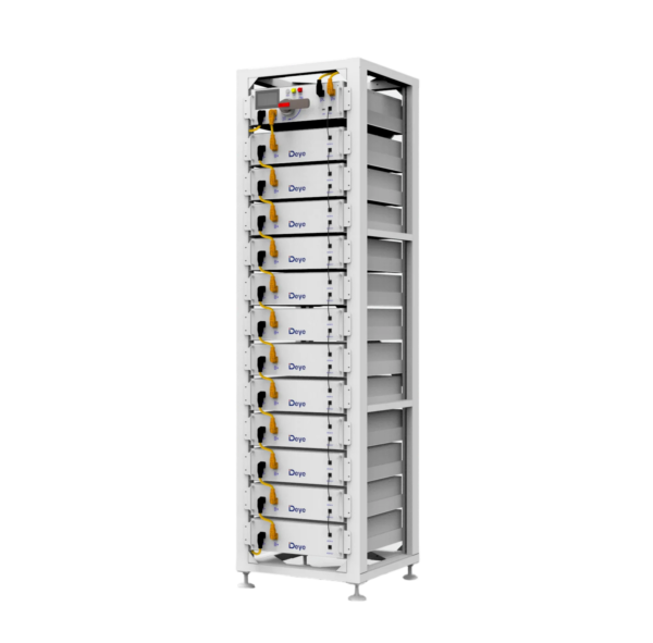 Indoor LFP Battery Rack – 60kWh System (DEYE-Compatible, Closed-Loop with Sol-Ark - Image 2